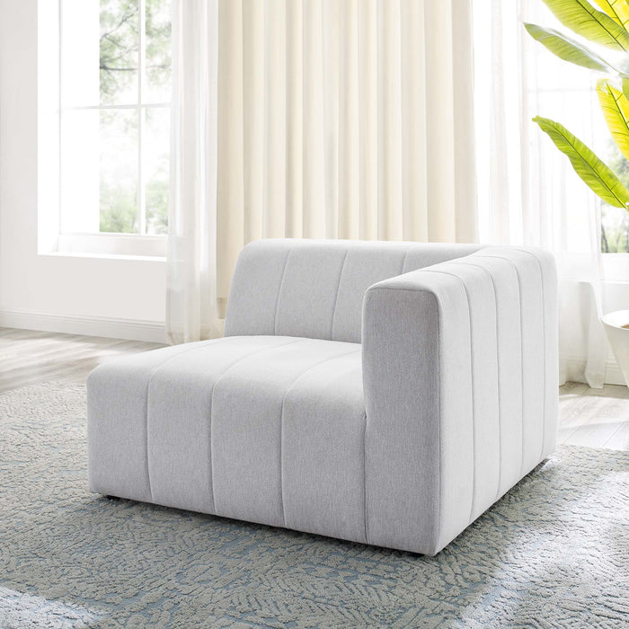 Bartlett Upholstered Fabric Right-Arm Chair