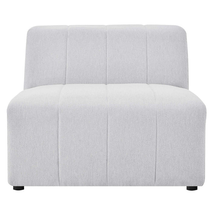 Bartlett Upholstered Fabric Armless Chair