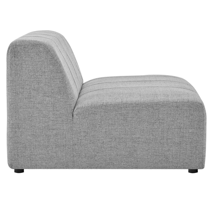 Bartlett Upholstered Fabric Armless Chair