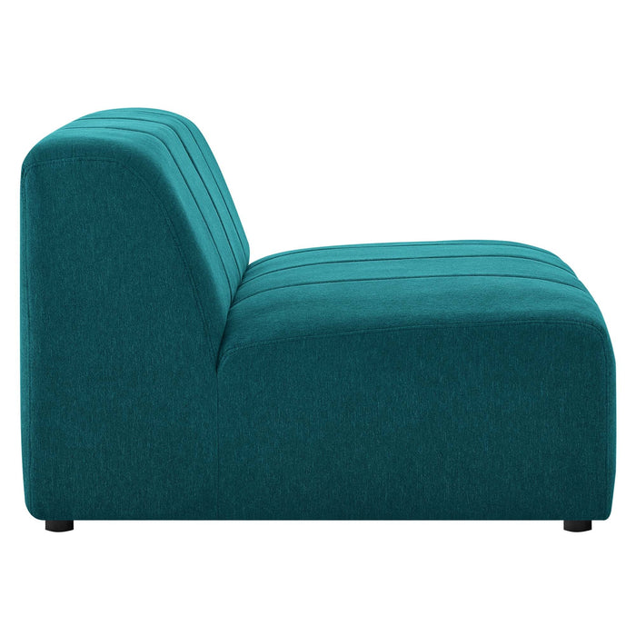 Bartlett Upholstered Fabric Armless Chair