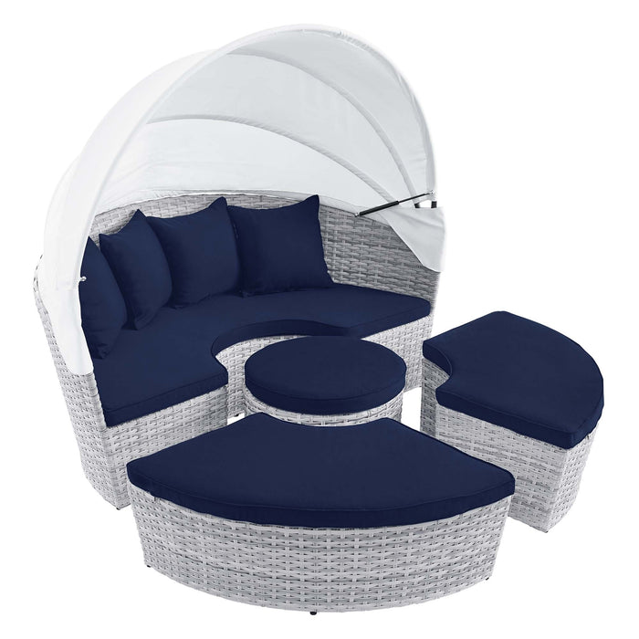 Scottsdale Canopy Sunbrella® Outdoor Patio Daybed