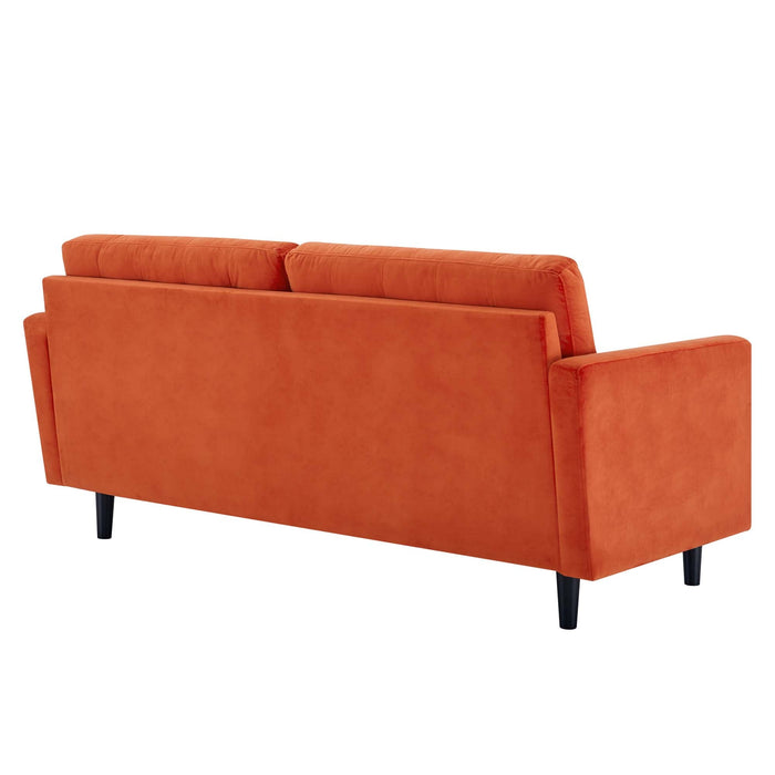 Exalt Tufted Performance Velvet Sofa