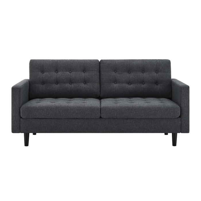 Exalt Tufted Fabric Sofa