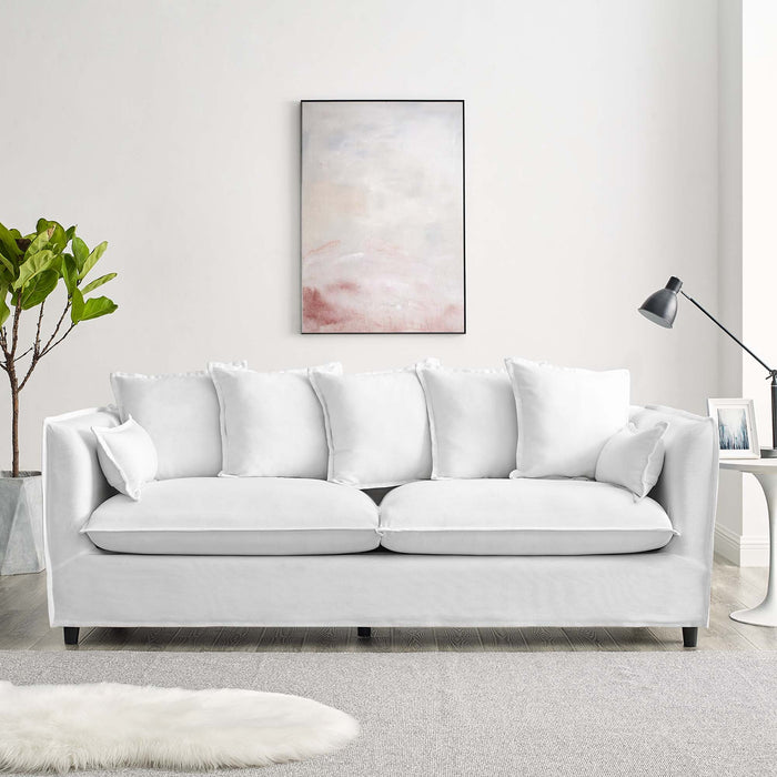 Avalon Slipcover Fabric Sofa