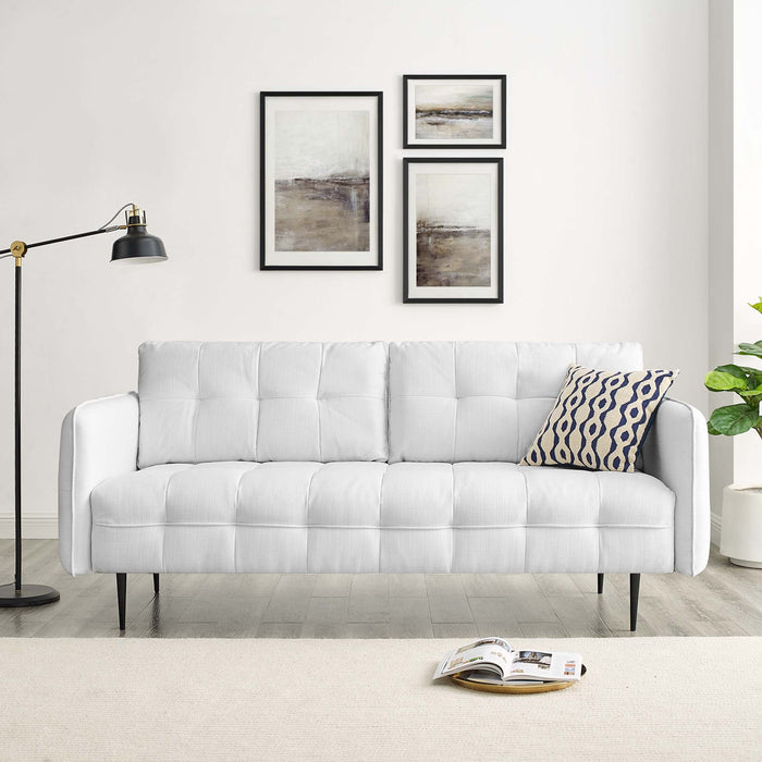 Cameron Tufted Fabric Sofa