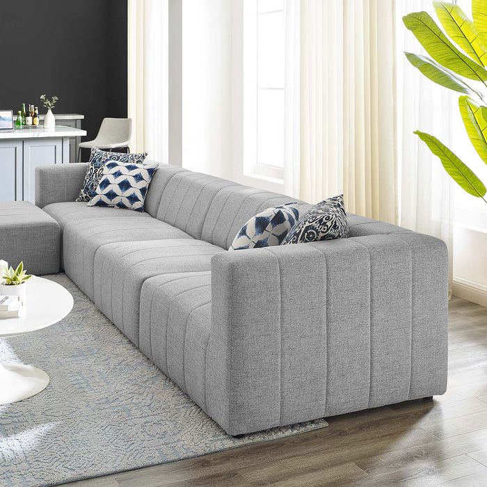 Bartlett Upholstered Fabric 5-Piece Sectional Sofa