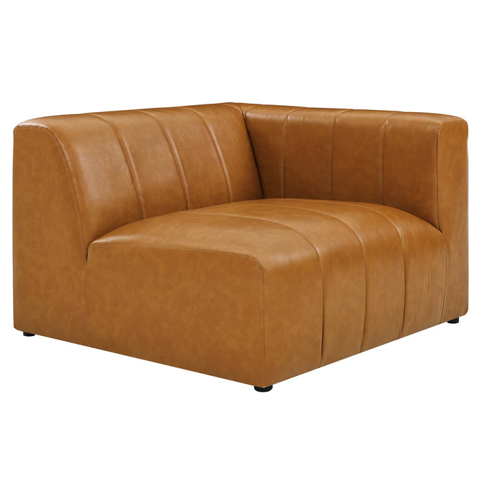 Bartlett Vegan Leather 5-Piece Sectional Sofa