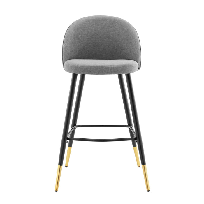 Cordial Fabric Bar Stools - Set of 2