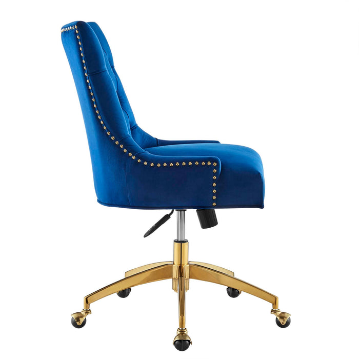 Regent Tufted Performance Velvet Office Chair