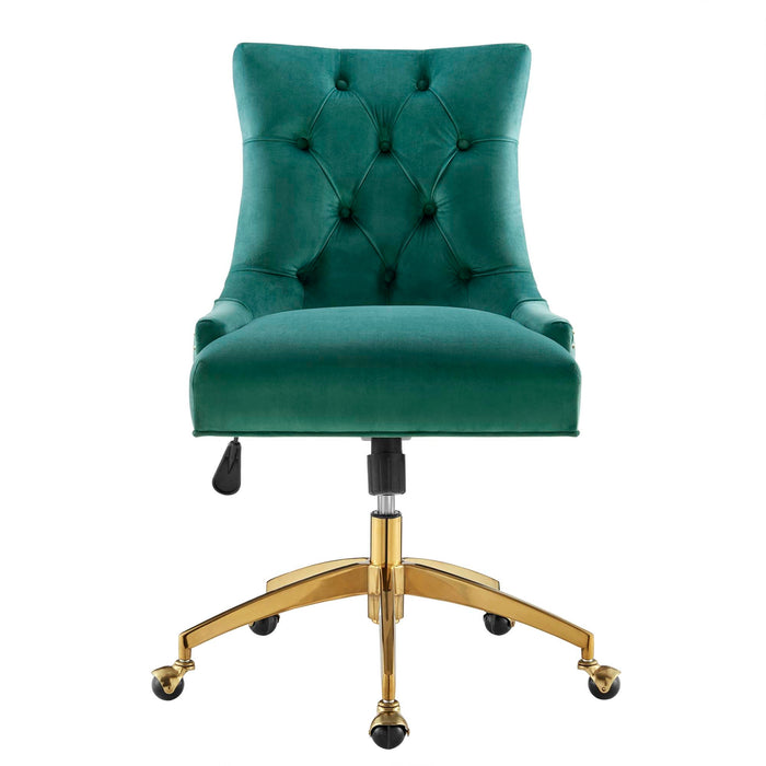 Regent Tufted Performance Velvet Office Chair