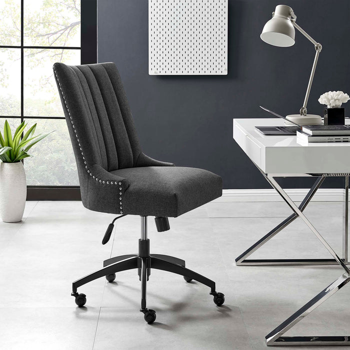 Empower Channel Tufted Fabric Office Chair