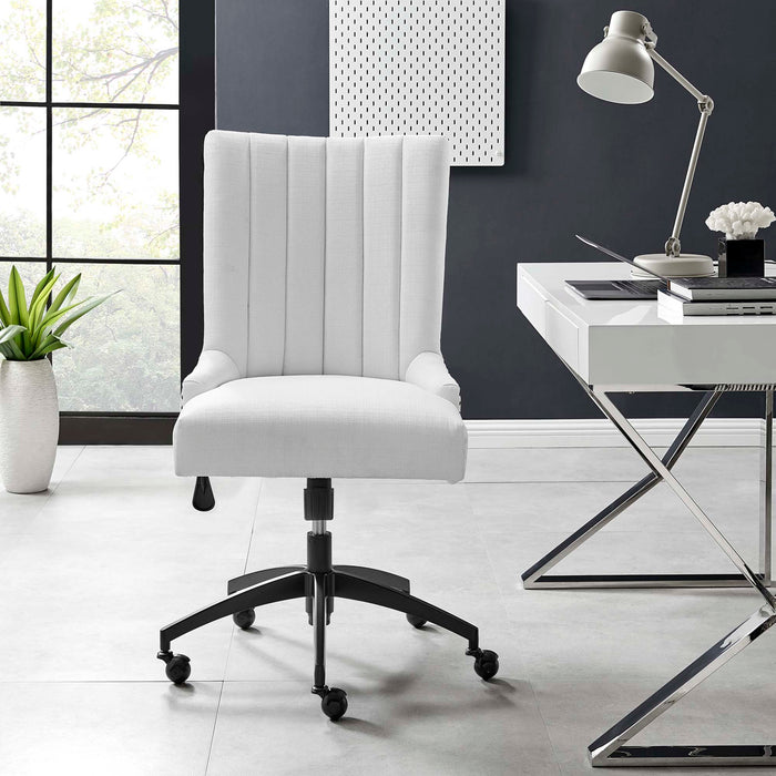 Empower Channel Tufted Fabric Office Chair