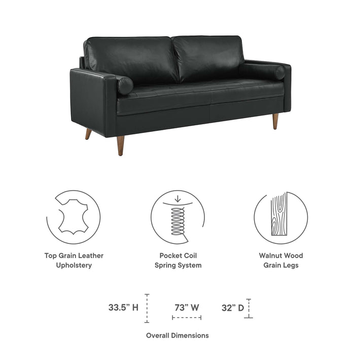 Valour Leather Sofa