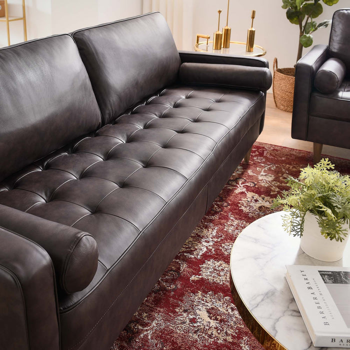 Valour 81" Leather Sofa