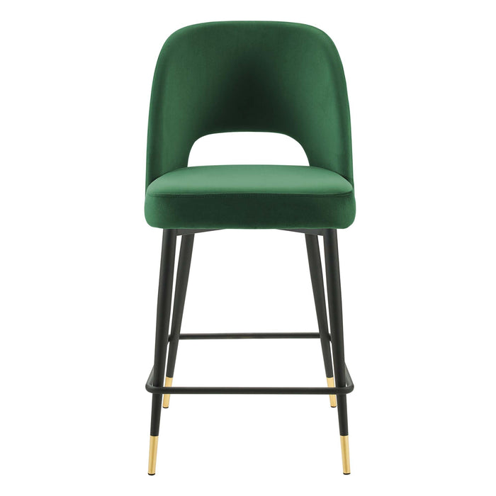 Rouse Performance Velvet Counter Stool