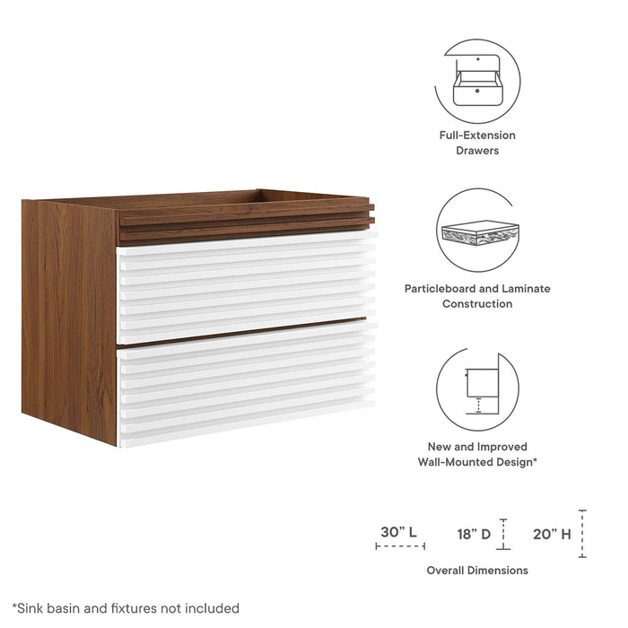 Render Wall-Mount Bathroom Cabinet Basin Not Included