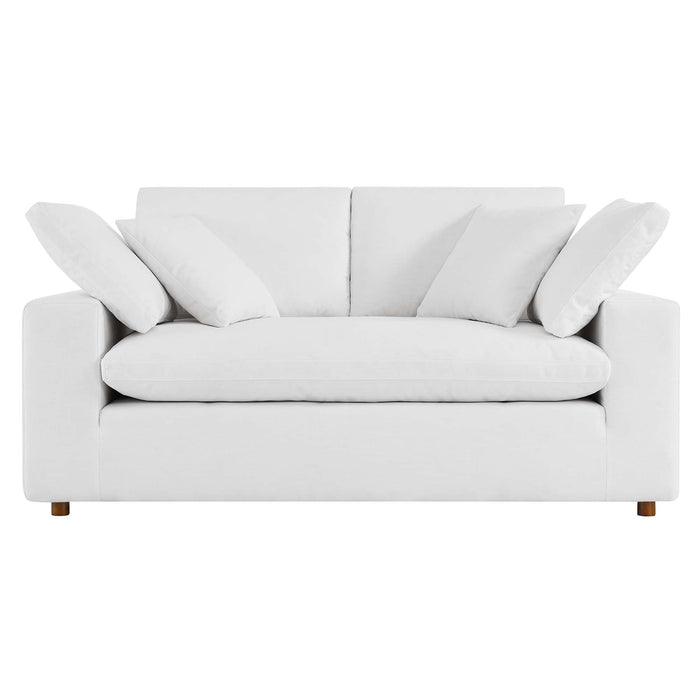 Commix Down Filled Overstuffed Loveseat