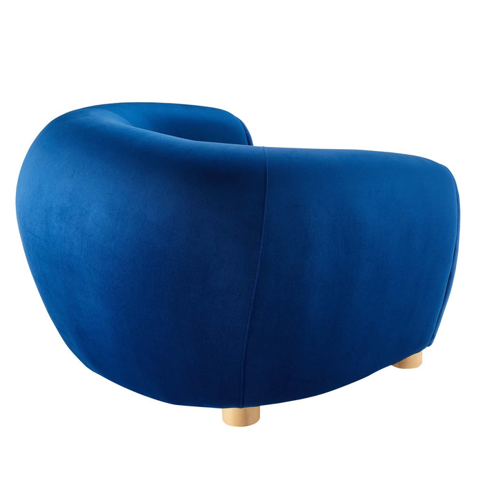 Abundant Performance Velvet Armchair