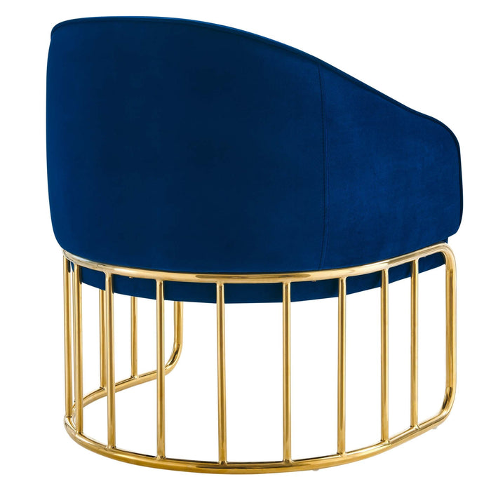 Legacy Performance Velvet Armchair