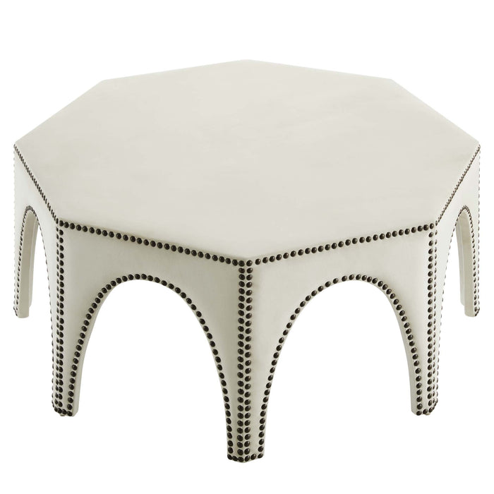 Victory Performance Velvet Ottoman