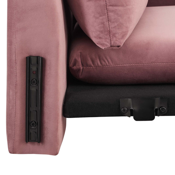 Indicate Performance Velvet Sofa