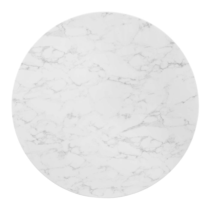 Tupelo 47" Artificial Marble Dining Table