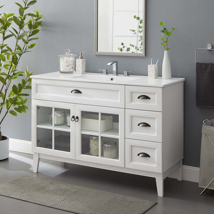 Isle Bathroom Vanity Basin Included