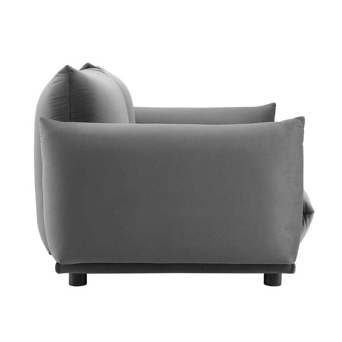 Copious Performance Velvet Loveseat