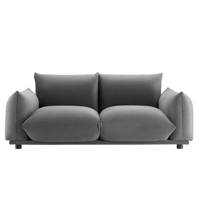 Copious Performance Velvet Loveseat