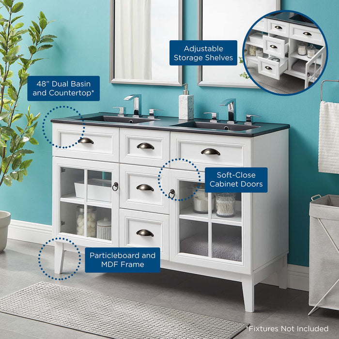 Isle Bathroom Vanity Basin Included