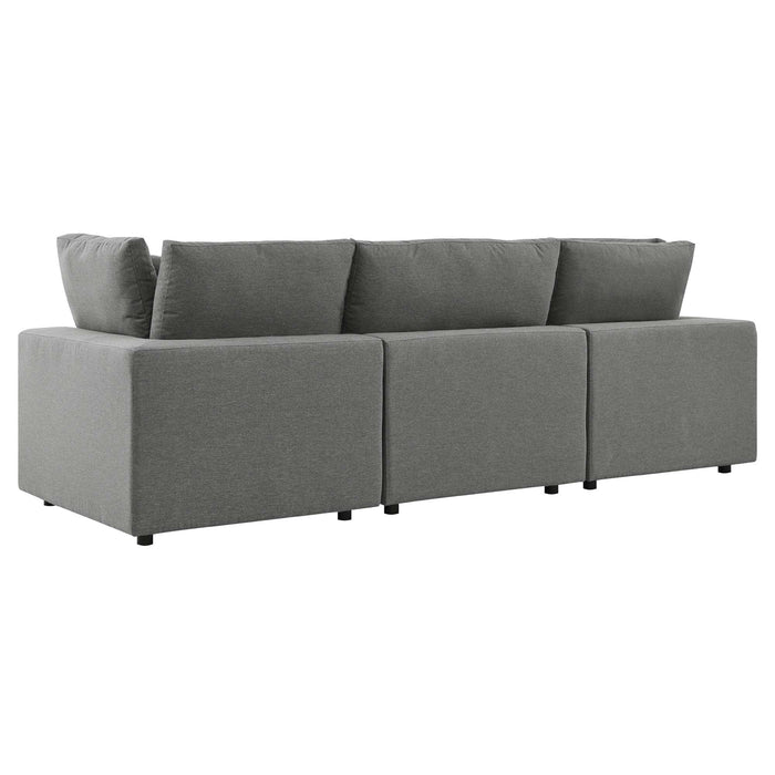 Commix Overstuffed Outdoor Patio Sofa