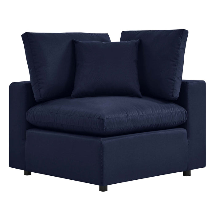 Commix Overstuffed Outdoor Patio Sofa