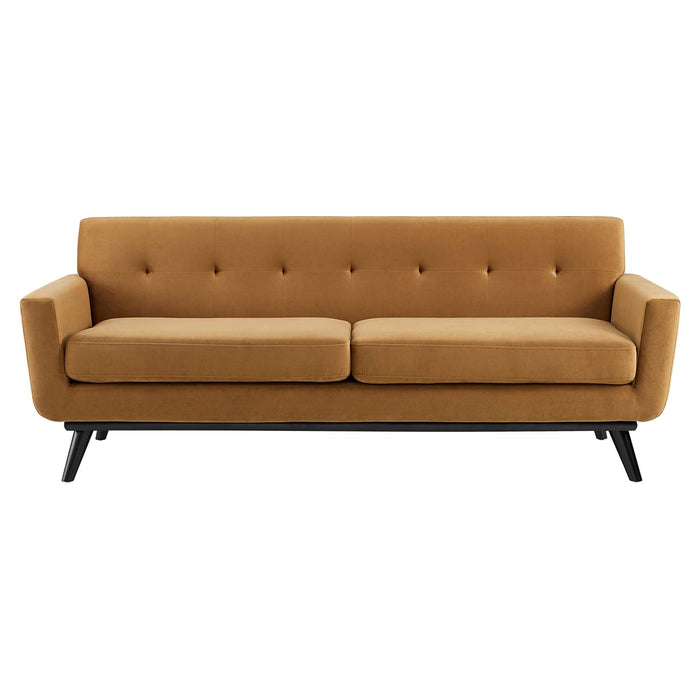 Engage Performance Velvet Sofa