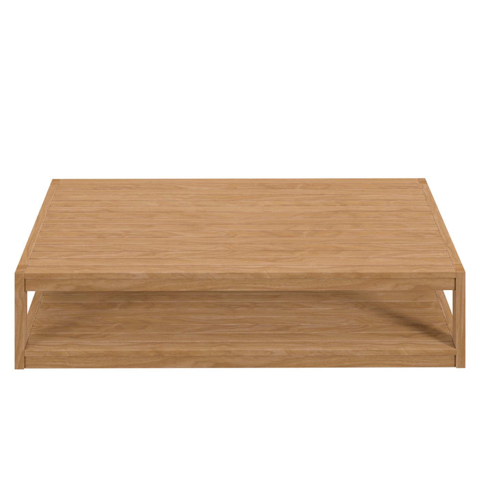 Carlsbad Teak Wood Outdoor Patio Coffee Table