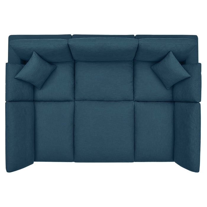 Commix Down Filled Overstuffed 6-Piece Sectional Sofa