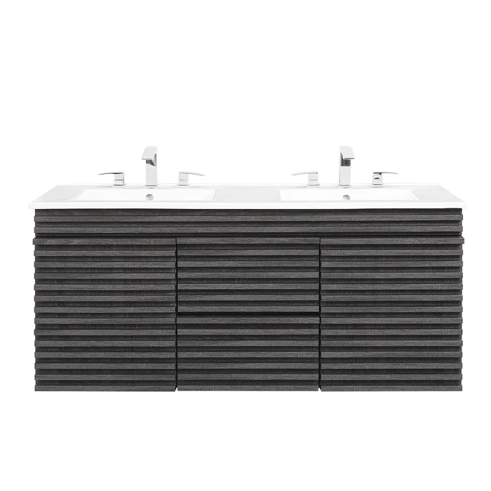 Render 48" Wall-Mount Bathroom Vanity Basin Included