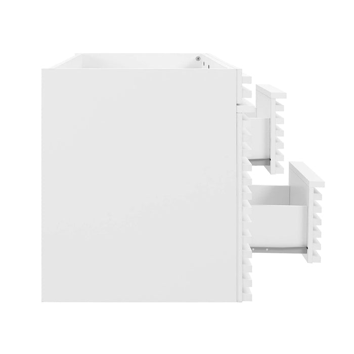 Render 48" Wall-Mount Bathroom Cabinet Basin Not Included