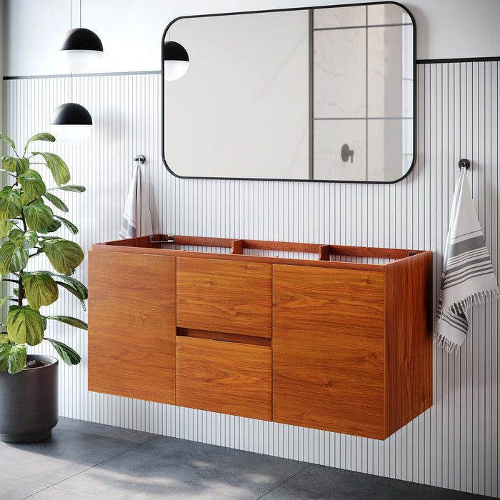 Scenic Wall-Mount Bathroom Cabinet Basin Not Included