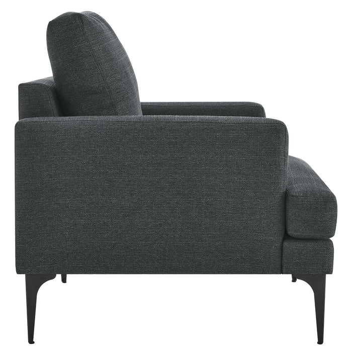 Evermore Upholstered Fabric Armchair