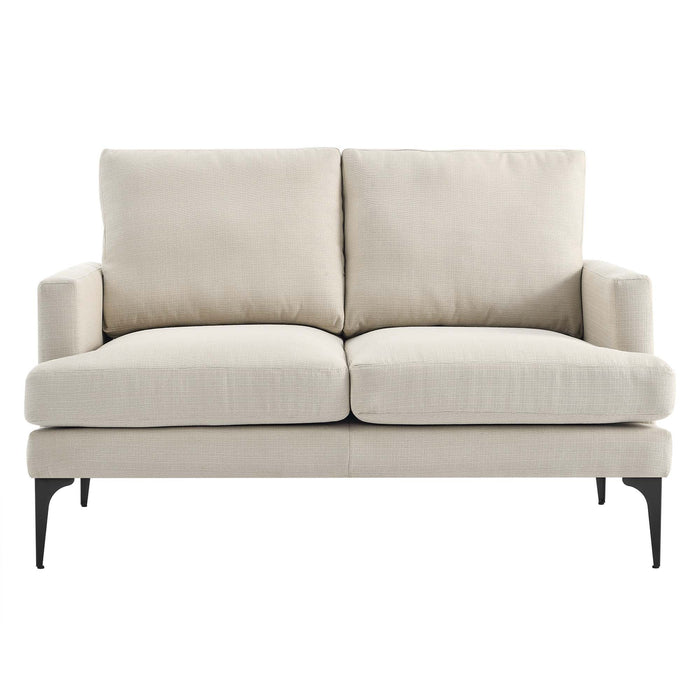 Evermore Upholstered Fabric Loveseat