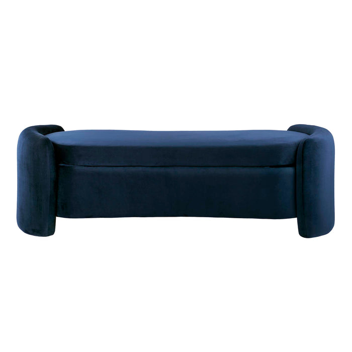 Nebula Upholstered Performance Velvet Bench