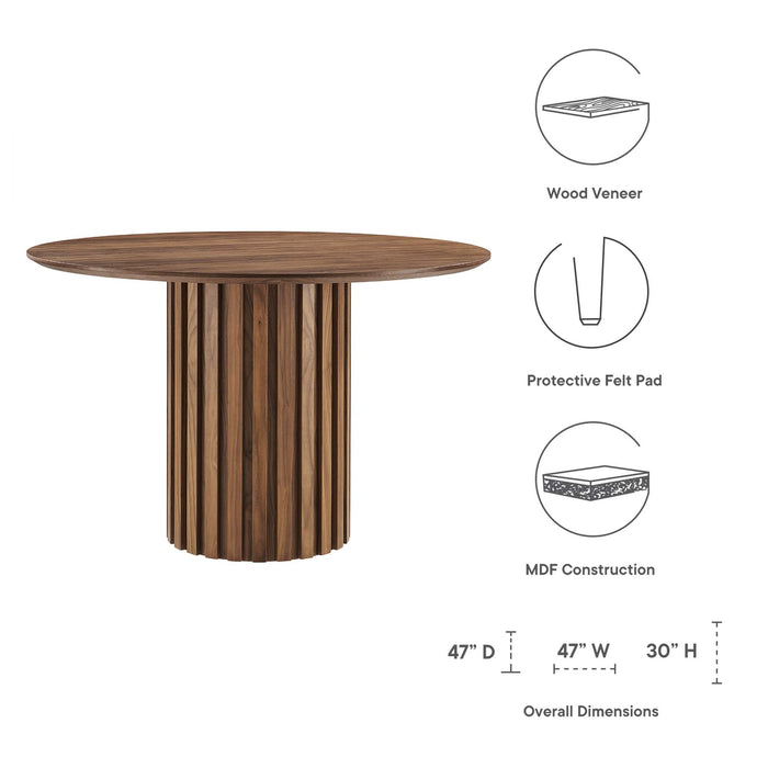 Senja 47" Round Dining Table