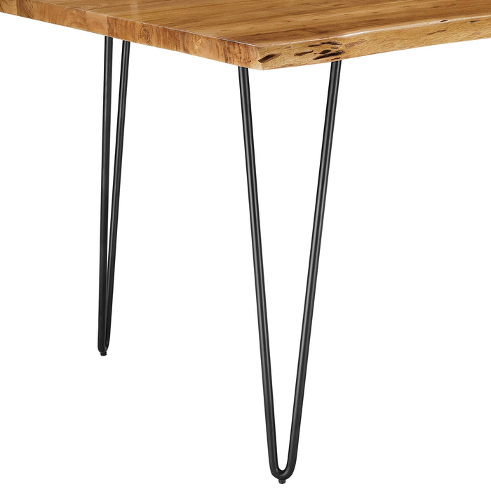 Ardor 74" Live Edge Acacia Wood Acacia Wood Dining Table