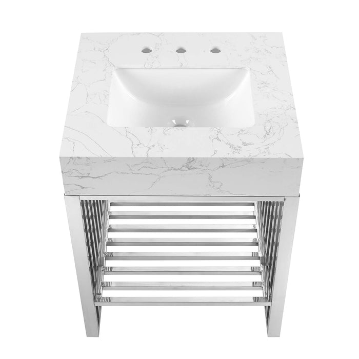 Gridiron Bathroom Vanity Basin Included