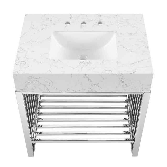 Gridiron Bathroom Vanity Basin Included