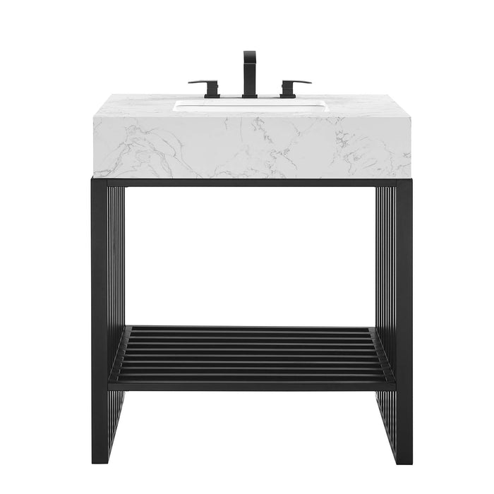 Gridiron Bathroom Vanity Basin Included