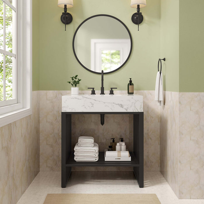 Gridiron Bathroom Vanity Basin Included