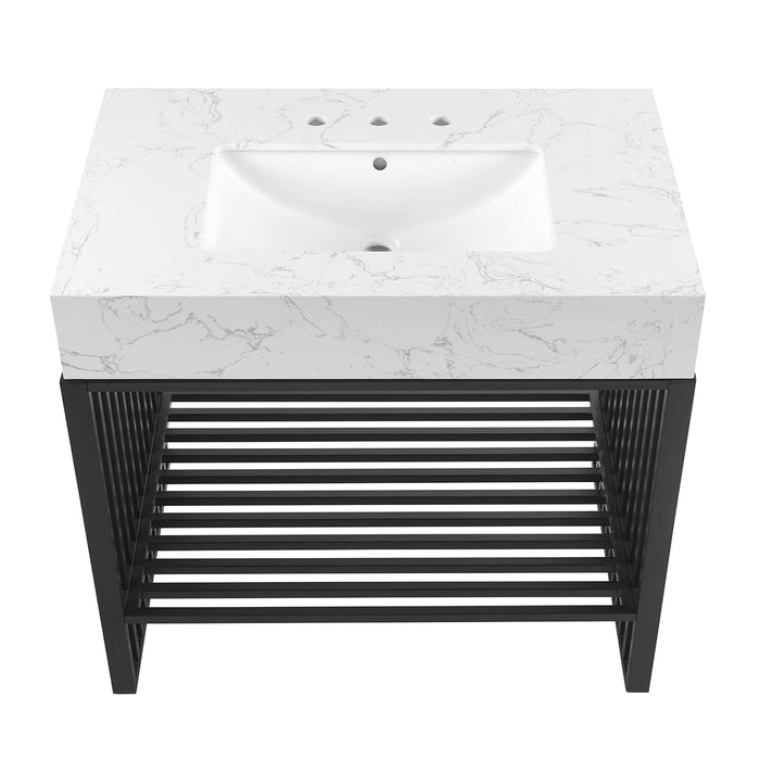 Gridiron Bathroom Vanity Basin Included