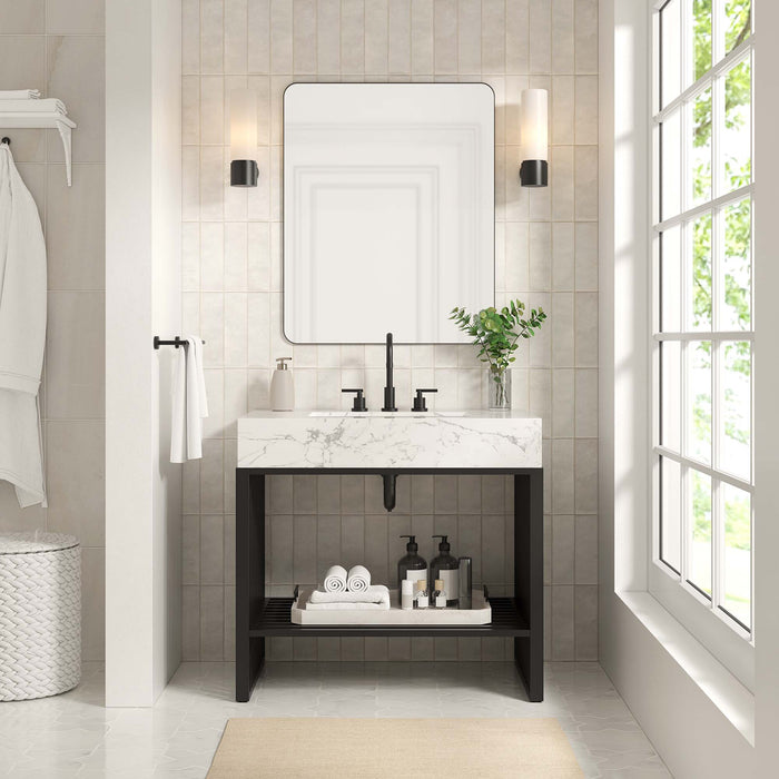 Gridiron Bathroom Vanity Basin Included