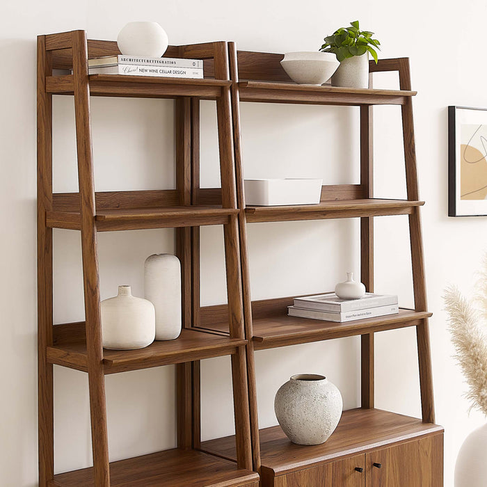 Bixby Wood Bookshelves - Set of 2